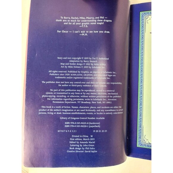 Wings of Fire Graphic Novel 1 2 3 Sutherland & Holmes Paperback Books - Picture 10 of 13